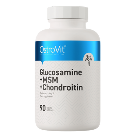 ostrovit glukozamin msm kondroitin 90 tableta bočica sprijeda