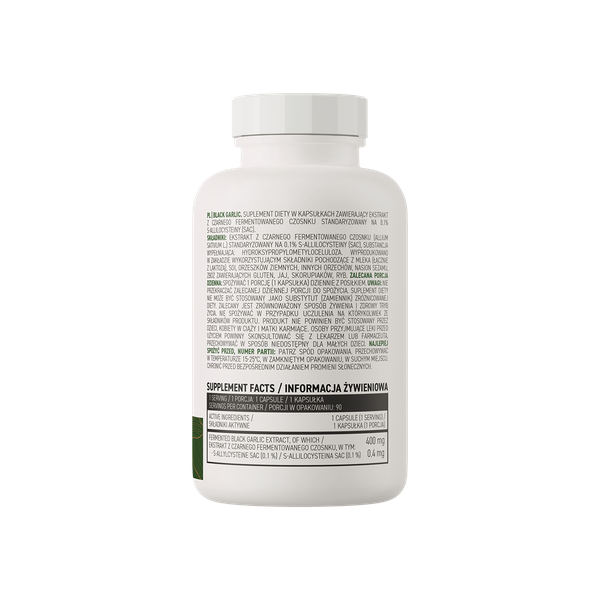 OstroVit Crni češnjak 90 kapsula-back